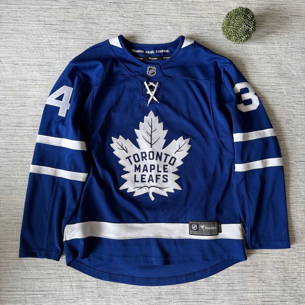 NHL Fanatics Toronto Maple Leafs Auston Matthews #34 Breakaway Jersey Blue